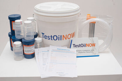 TestOil NOW Oil Sample Kit with everything you need