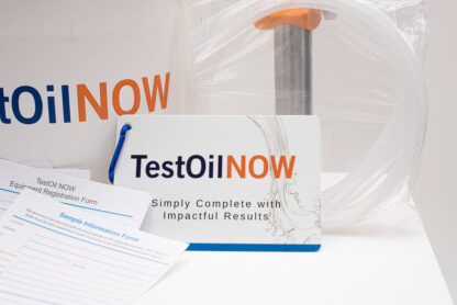 Clear instructions are included with the TestOil Now Oil Sample Kit